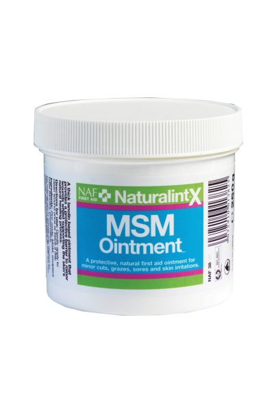 Loción para caballos NAF MSM NaturalintX - Tamaño 250 g