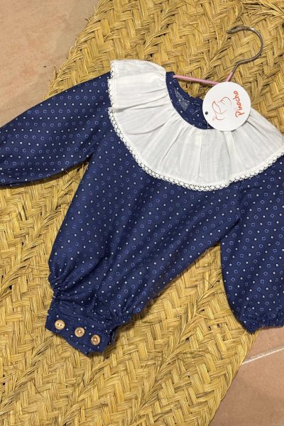 Conjunto estampado topitos